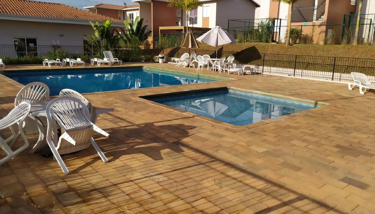 Lindo Apartamento 2 Quartos Em Condominio A 10 Minutos De Holambra Jaguariúna Esterno foto